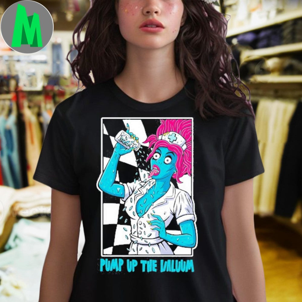 Design NOFX Pump Up The Valuum Zombie Nurse Shirt