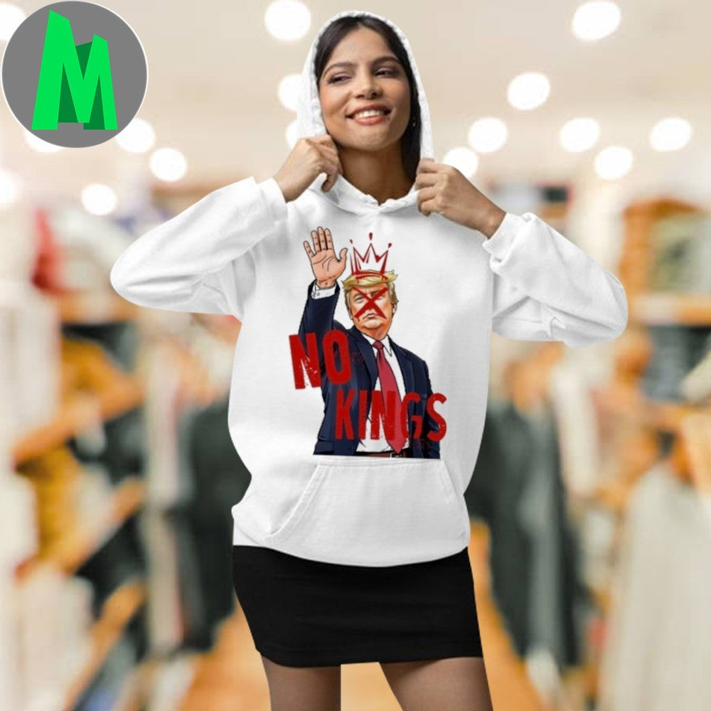 Design No Kings In America Fuck Trump 2025 Shirt