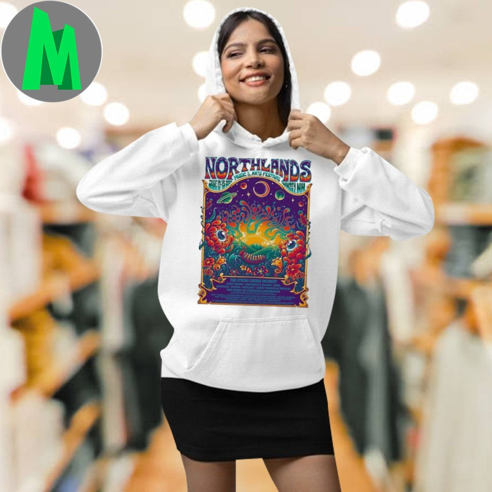 Design Northlands Music And Festival 2025 Swanzey NH June 13-15 Concert Event Fan Apparel T-Shirt