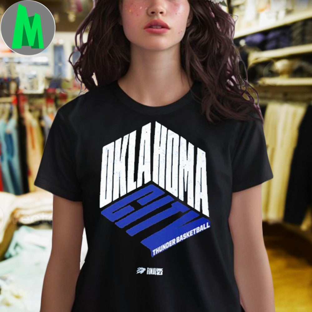 Design Oklahoma City Thunder 2025 NBA Finals Game 7 Fan Graphic T-Shirt