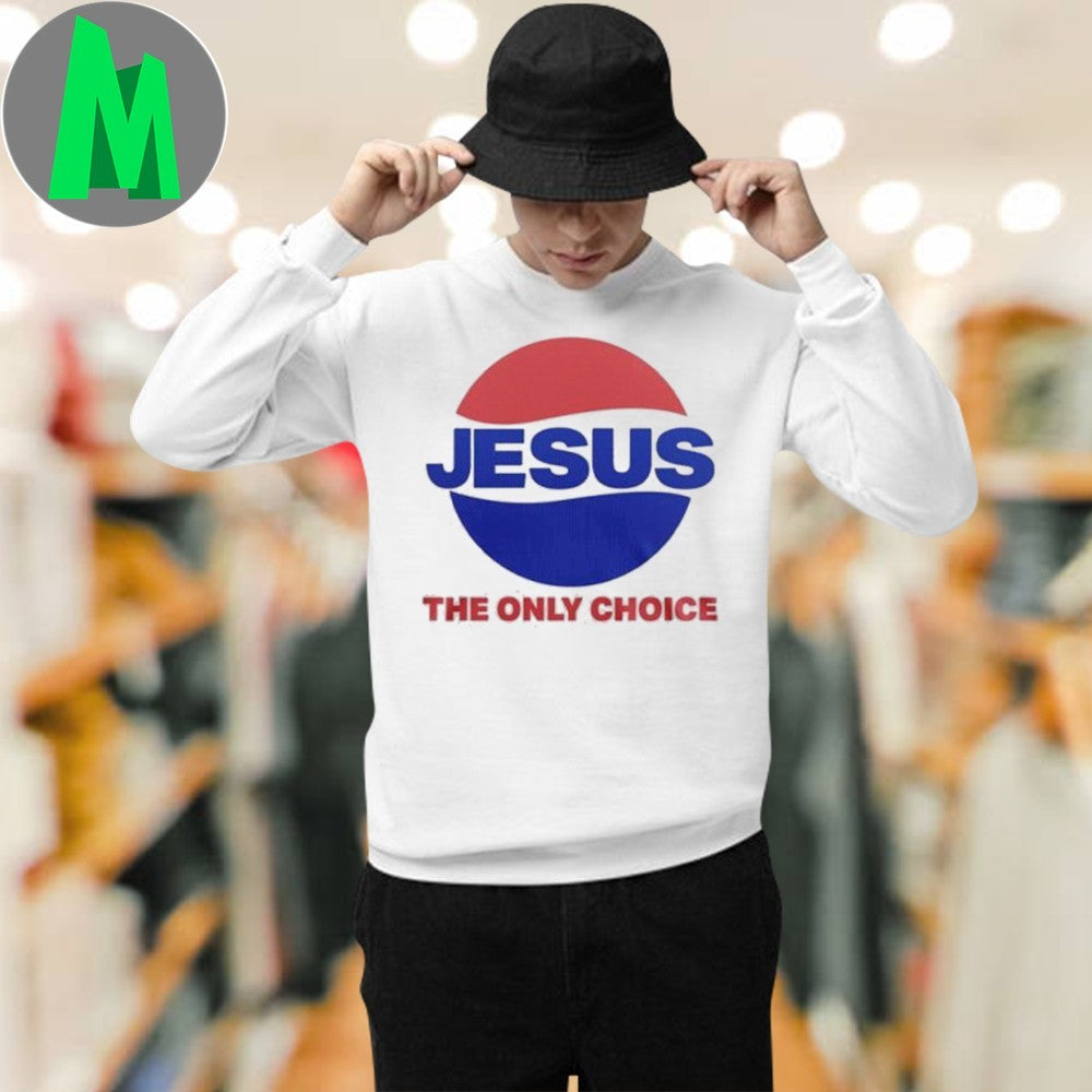 Design Oklahoma City Thunder Jesus The Only Choice NBA Basketball Christian Fan Apparel T-Shirt