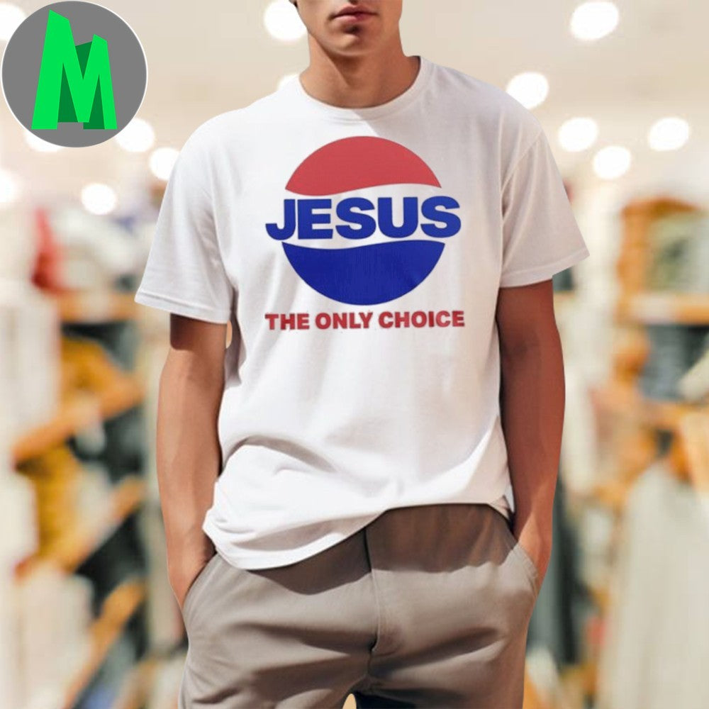 Design Oklahoma City Thunder Jesus The Only Choice NBA Basketball Christian Fan Apparel T-Shirt