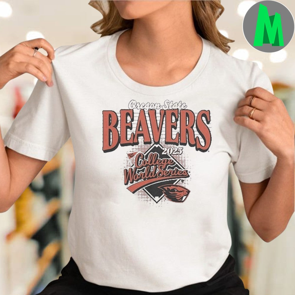 Design Oregon State Beavers 2025 College World Series Baseball T-Shirt