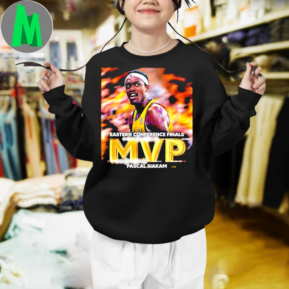 Design Pascal Siakam Eastern Conference Finals MVP Indiana Pacers NBA Fan T-Shirt