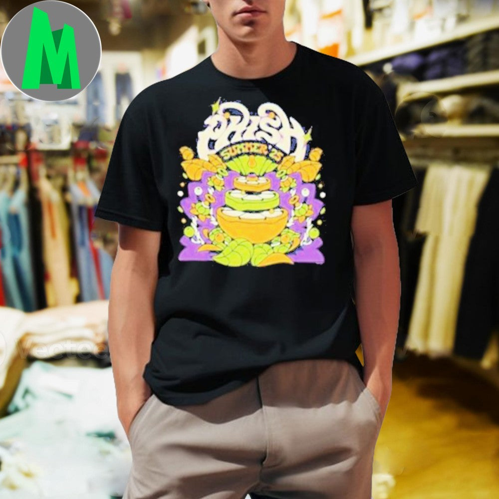 Design Phish Citrus Pucker Summer Tour 2025 T-shirt