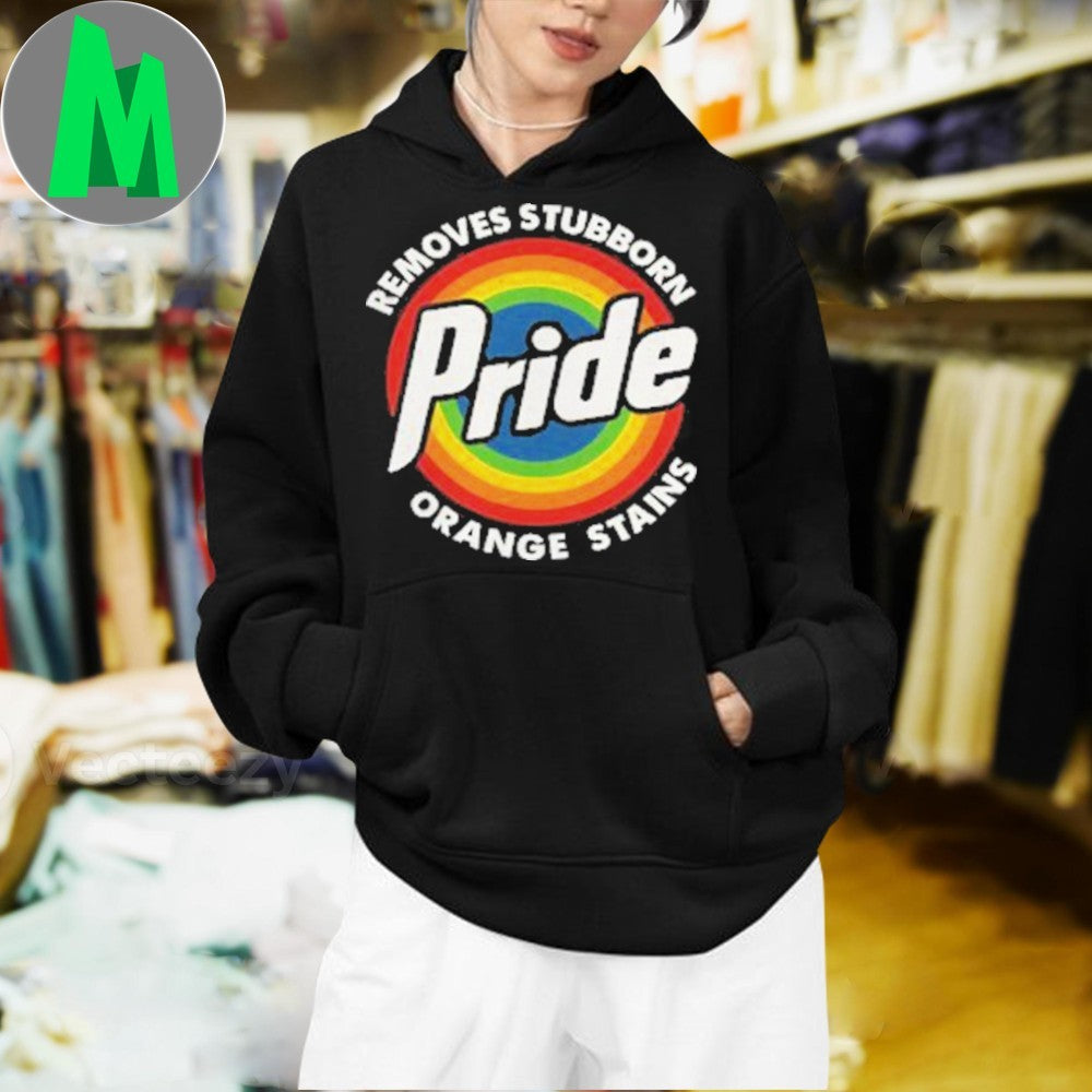 Design Political Pride Shirt Calling Out Orange Stains Shirt
