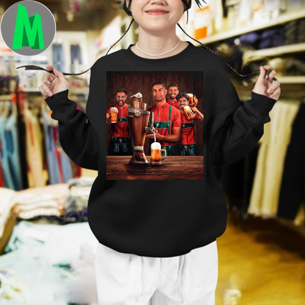 Design Portugal Win UEFA Nations League 2025 In Germany Cheers To Glory Shirt