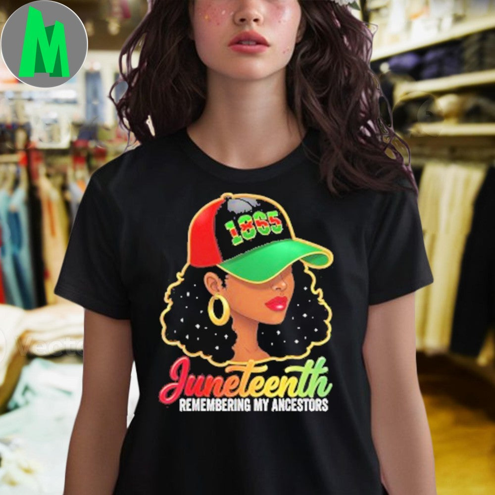Design Premium 1865 Juneteenth Remembering My Ancestors Shirt