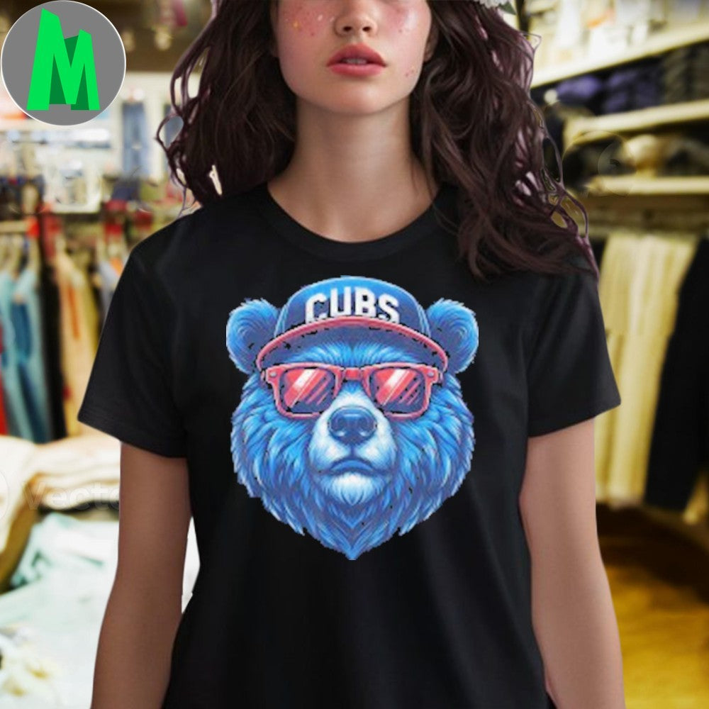 Design Premium Vintage Cubs Name Retro Design Shirt
