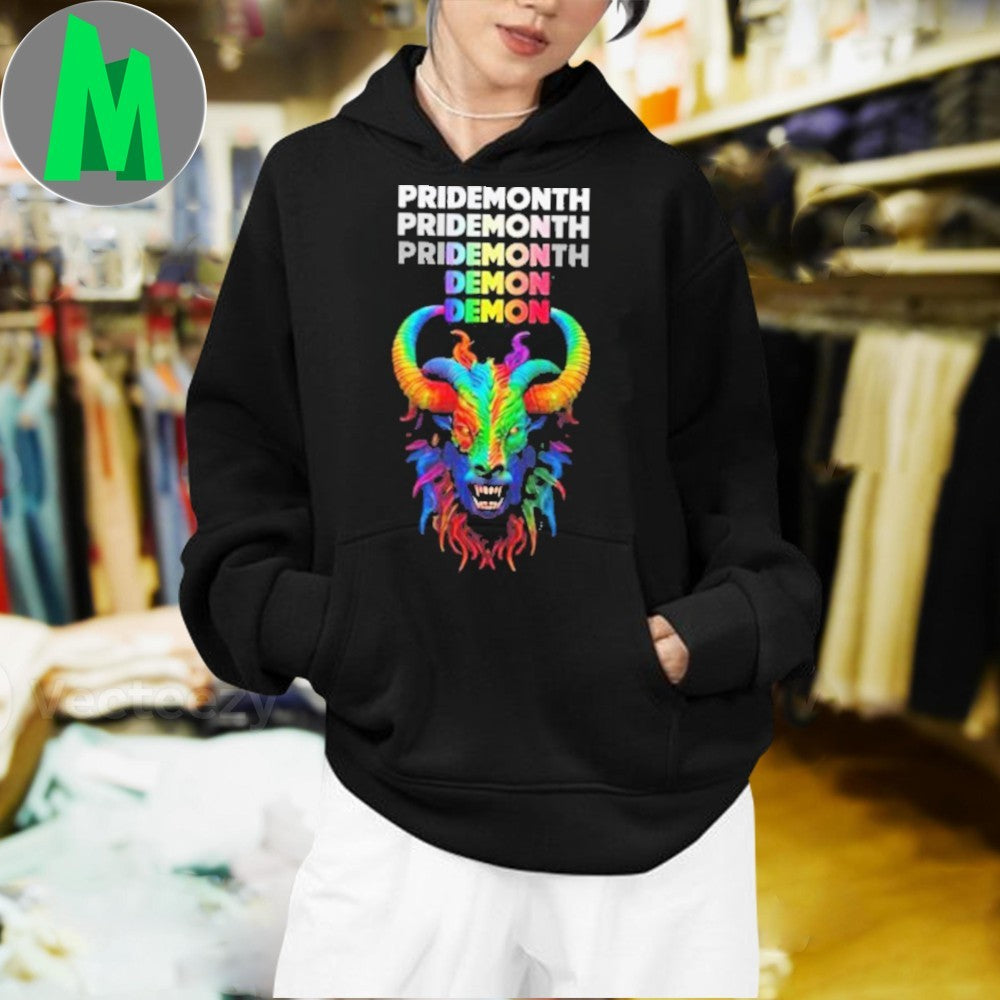 Design Pride Month Demon Shirt