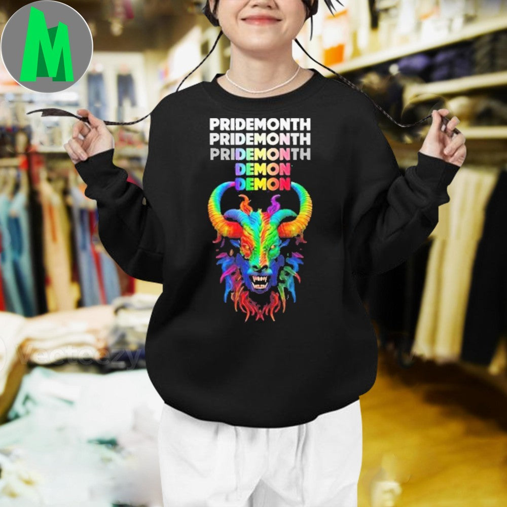 Design Pride Month Demon Shirt
