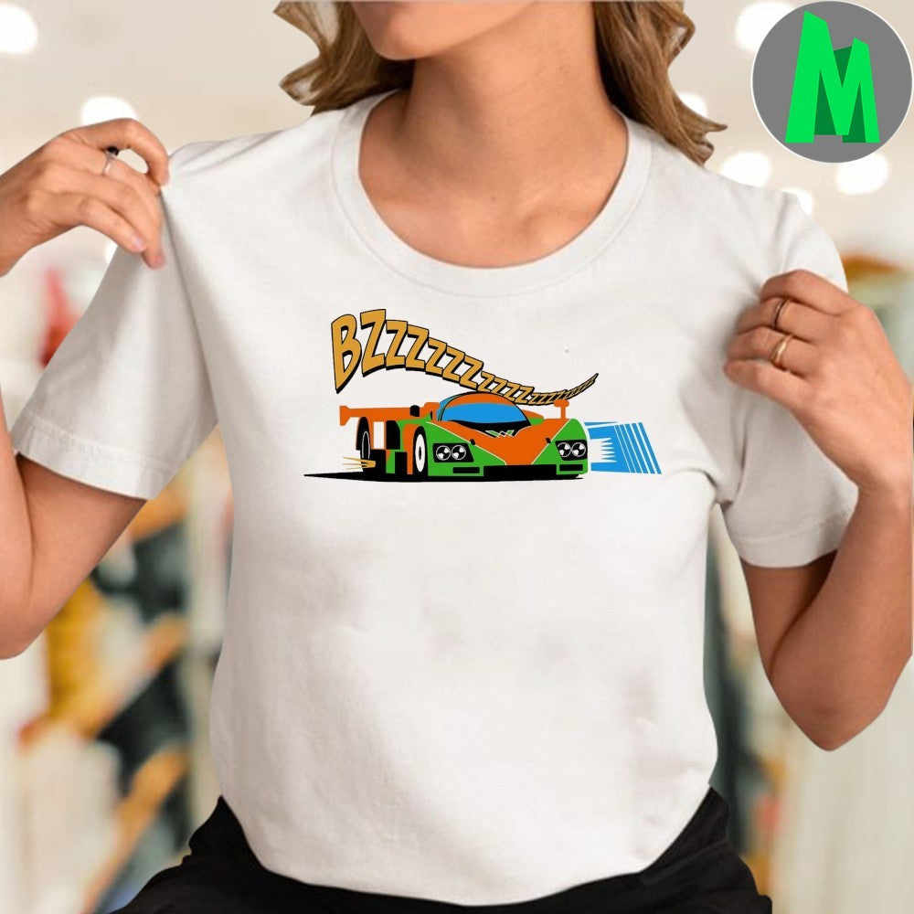 Design Racing Car BZZZZZZZ Blipshift Graphic T-Shirt