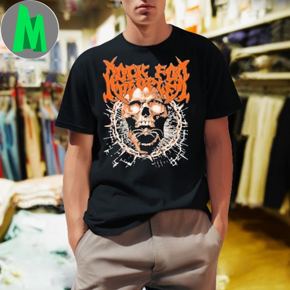 Design Rock For People 2025 Hradec Kralove Czechia From June 11th To 15th Skull Shirt