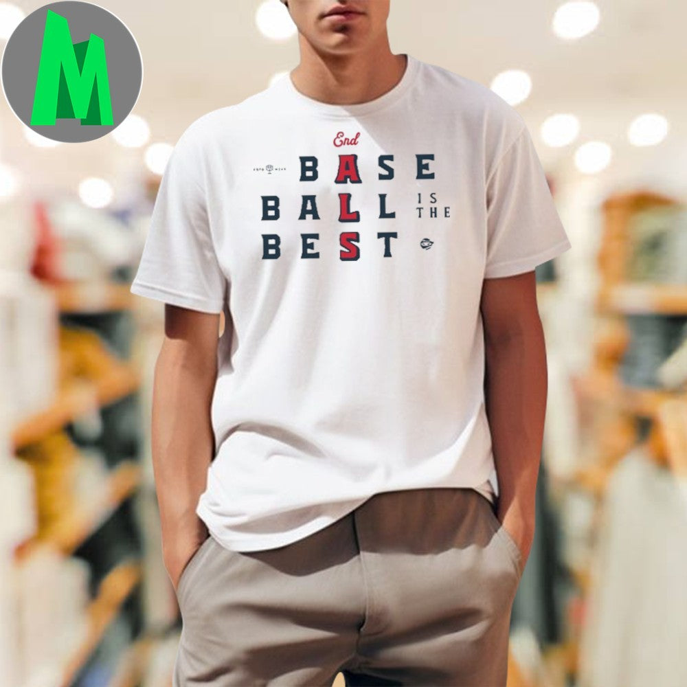 Design Rotowear Baseball Is The Best 2025 Edition Logo Baseball Fan Apparel T-Shirt