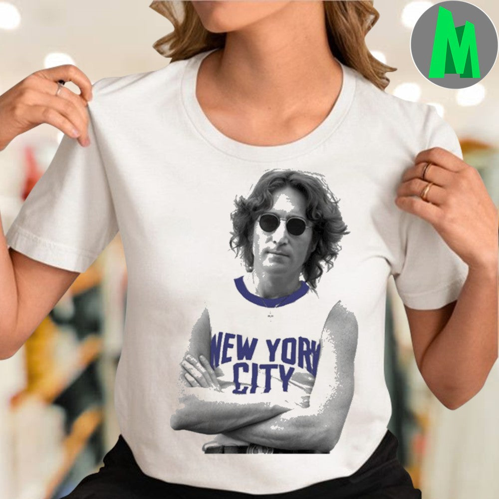 Design SGA Game 2 With John Lennon New York City Shirt