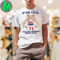 Design Sailor Moon F ck I.C.E. All My Homies Hate I.C.E. Anime Protest Graphic T-Shirt