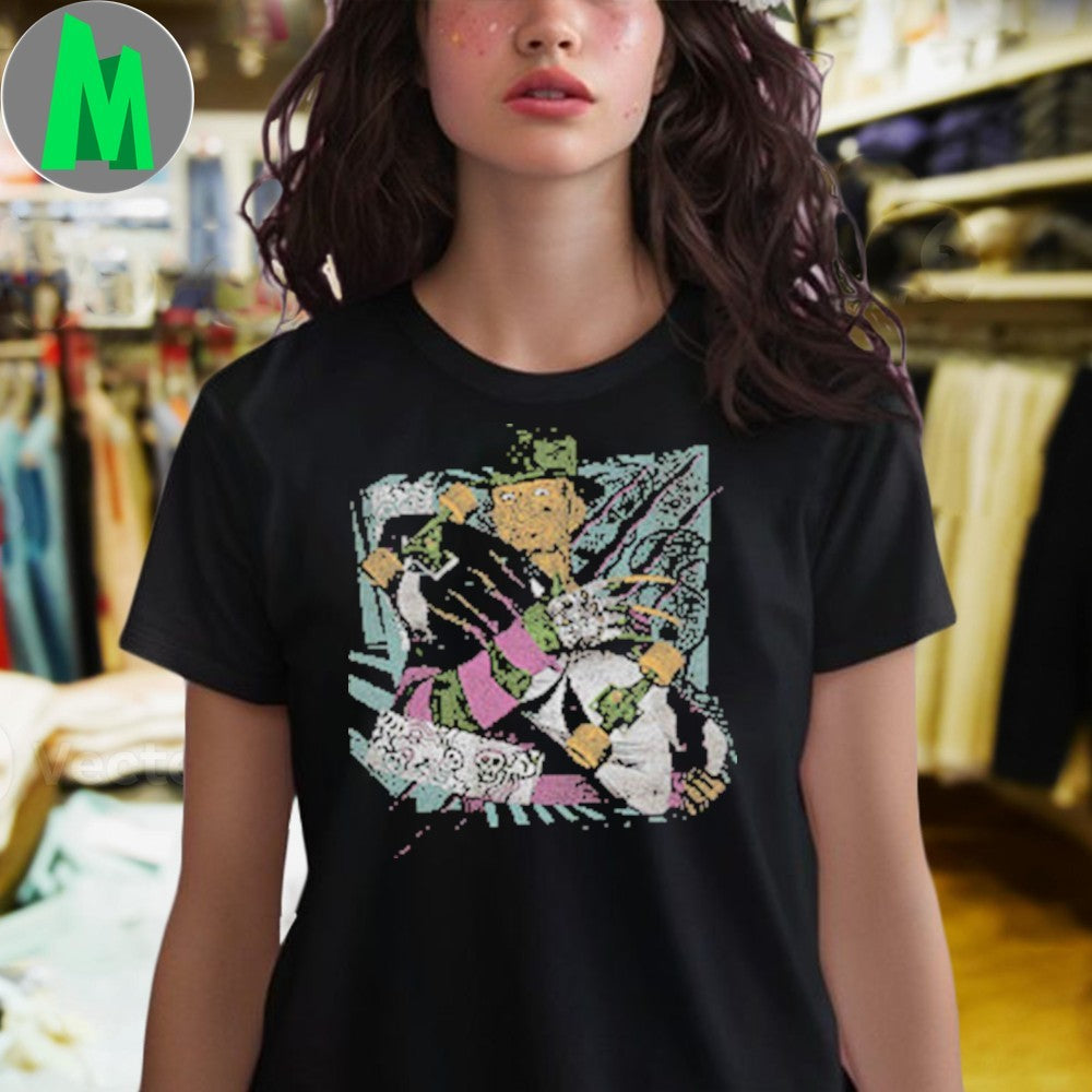 Design Shred Krueger Freddy Krueger Skateboard T-Shirt