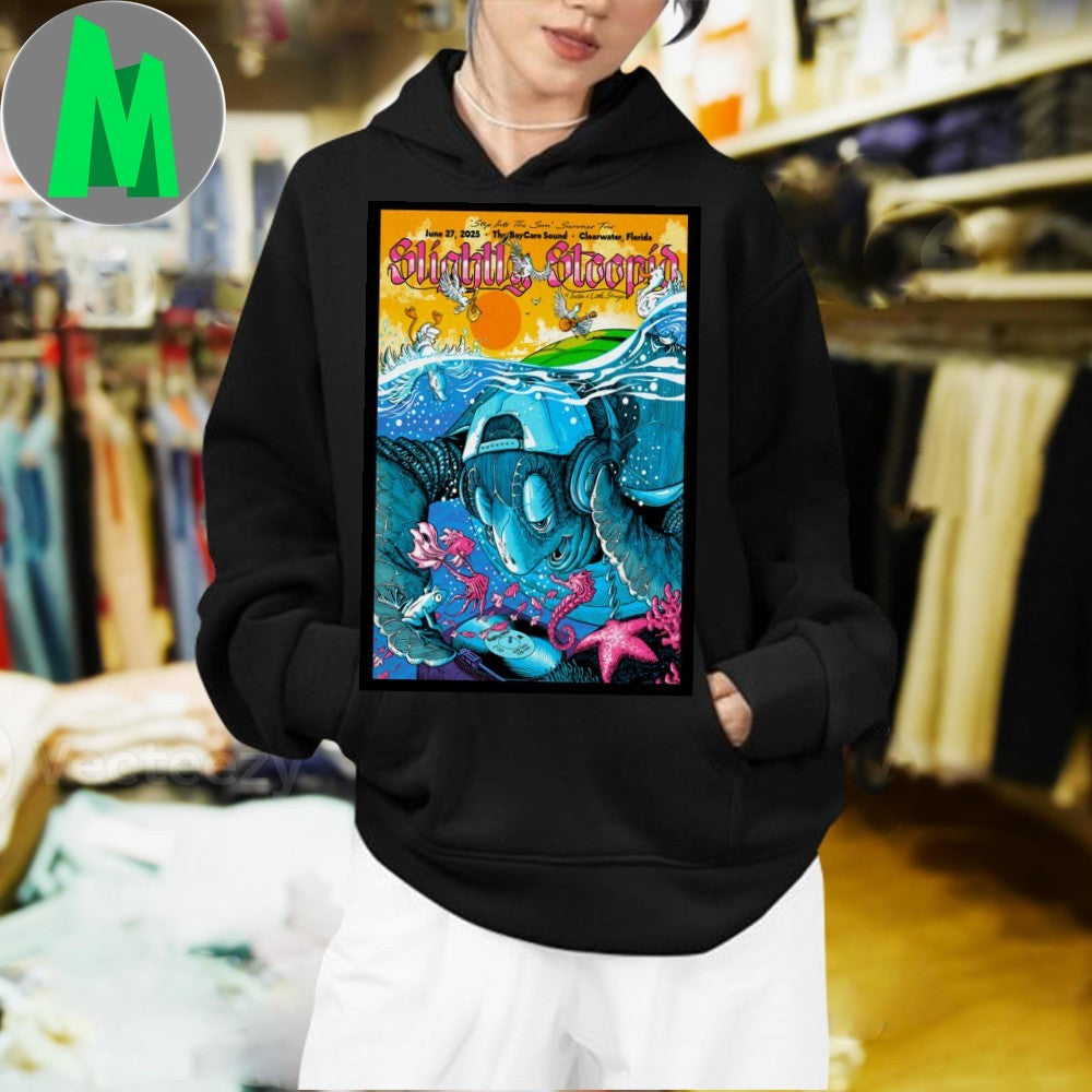 Design Slightly Stoopid Clearwater, Florida 2025 Poster Shirt