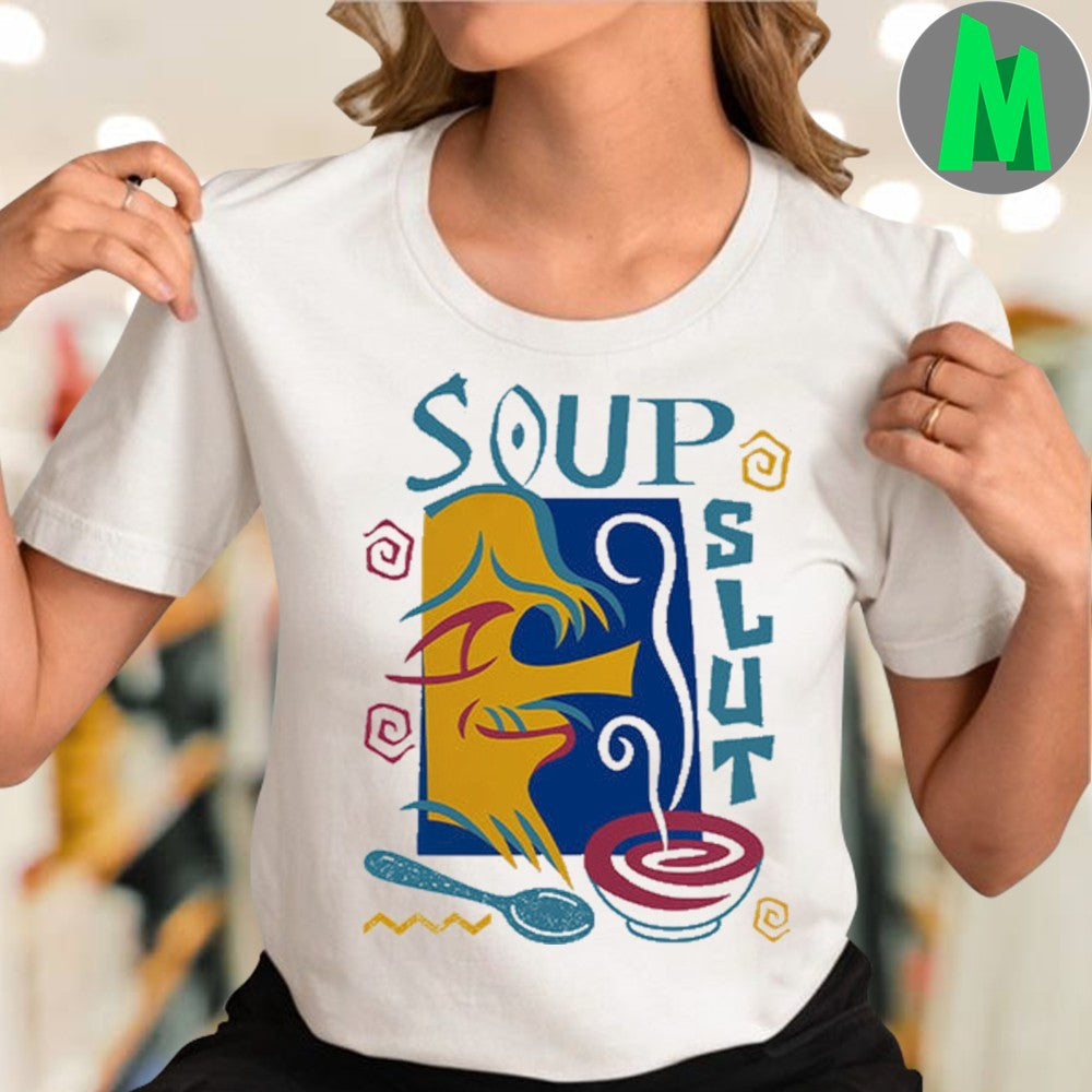 Design Soup Slut Abstract Graphic T-Shirt
