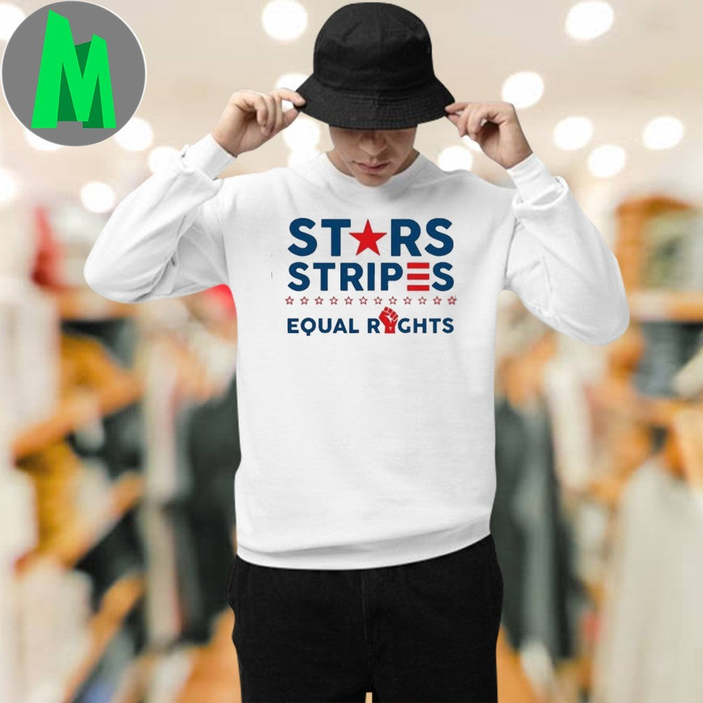 Design Stars Stripes Equal Rights Patriotic Shirt