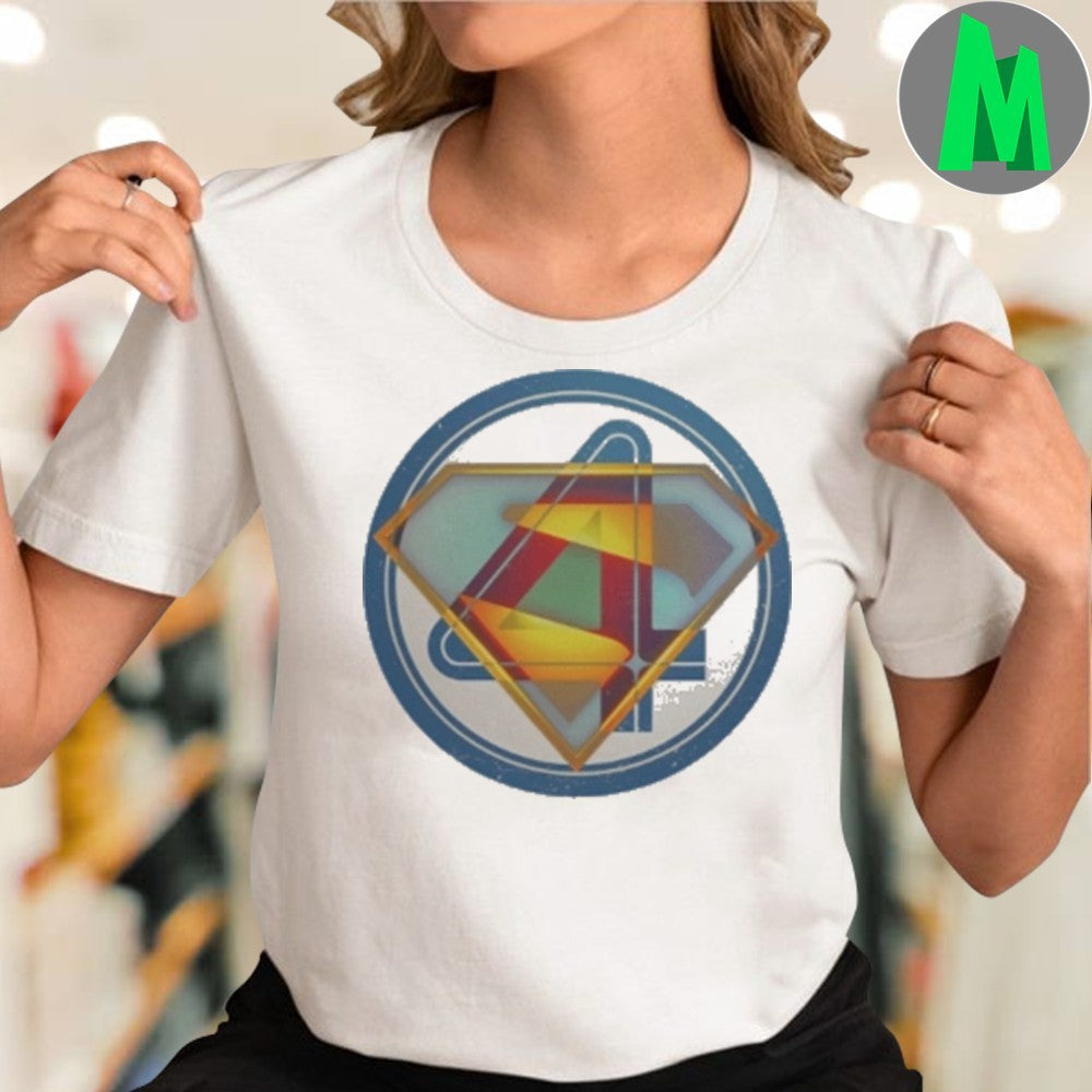 Design Superman Fantastic Four Mashup Logo Graphic T-Shirt