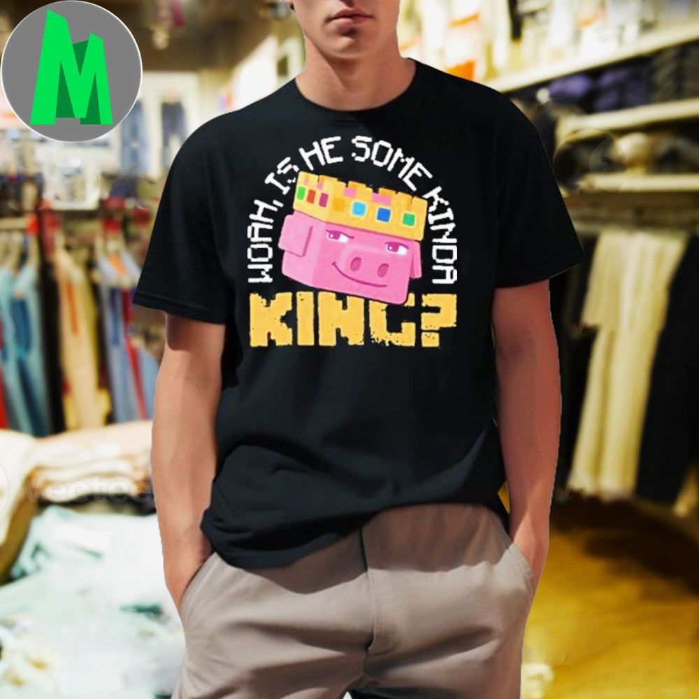 Design Technoblade Merch Store Technoblade That’s A Legend Crowned King Pig Gaming Fan Youth Shirt