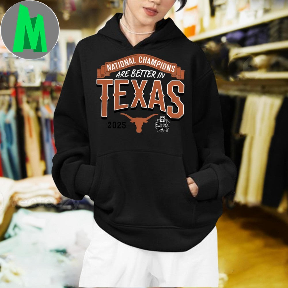 Design Texas Longhorns 2025 NCAA Softball National Champions Women’s College World Series Logo T-Shirt