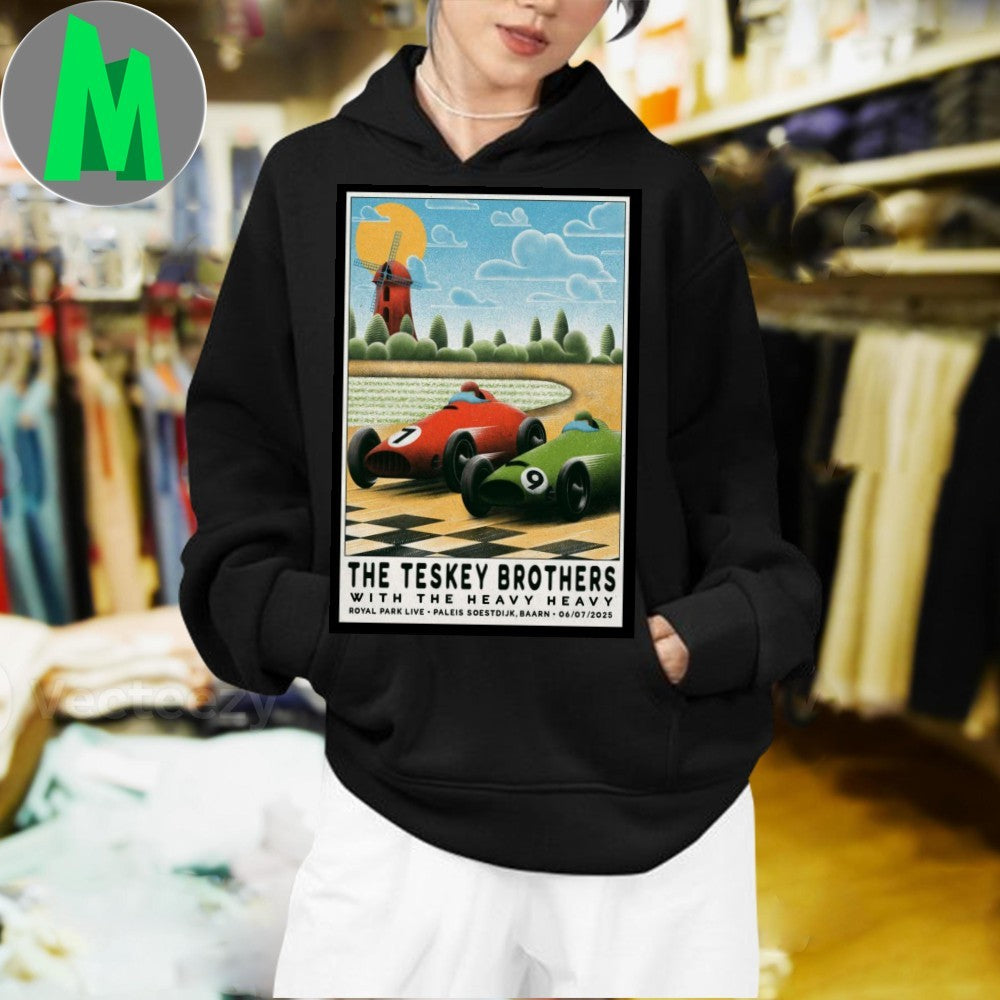 Design The Teskey Brothers Royal Park Live at Paleis Soestdijk July 06 2025 Poster Shirt