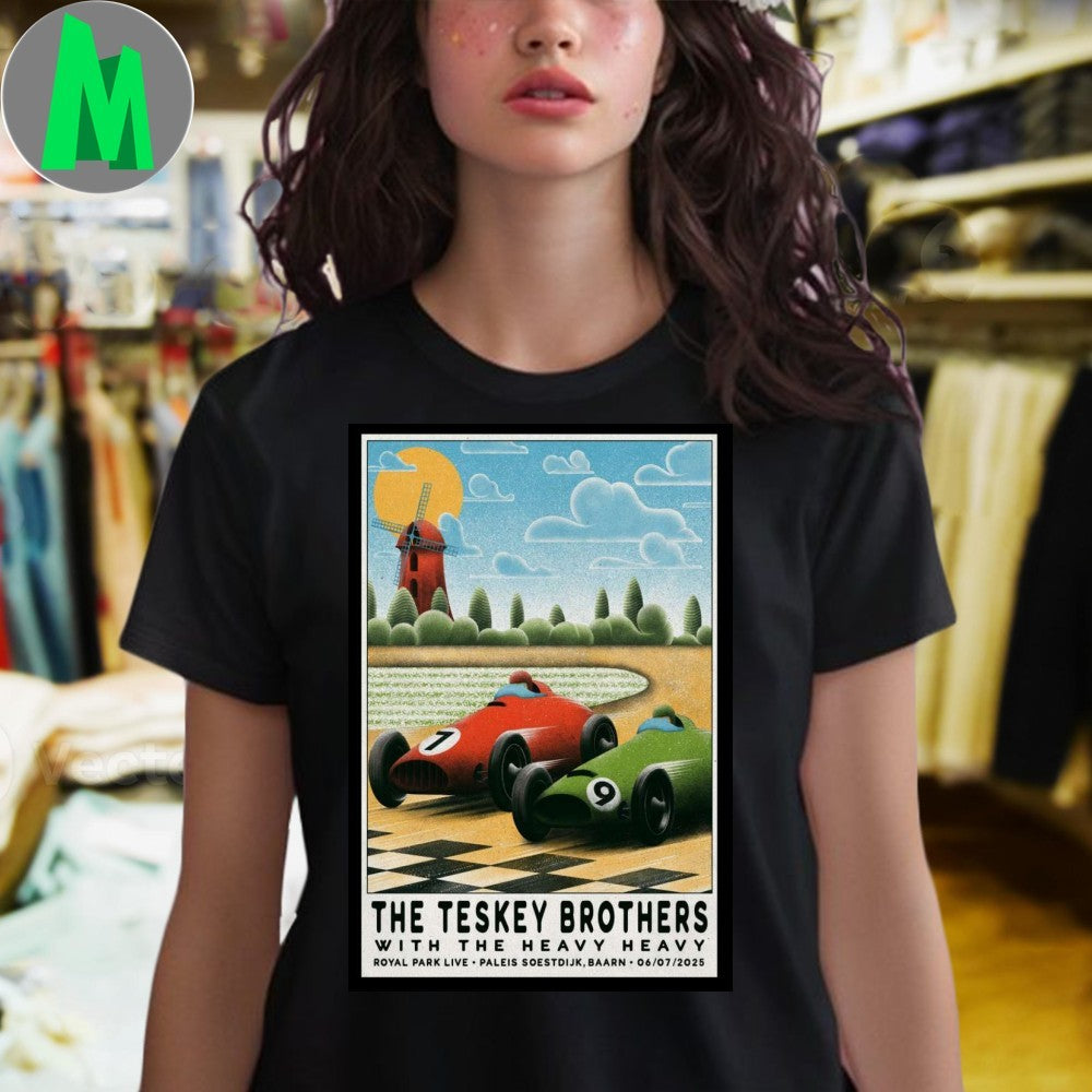 Design The Teskey Brothers Royal Park Live at Paleis Soestdijk July 06 2025 Poster Shirt