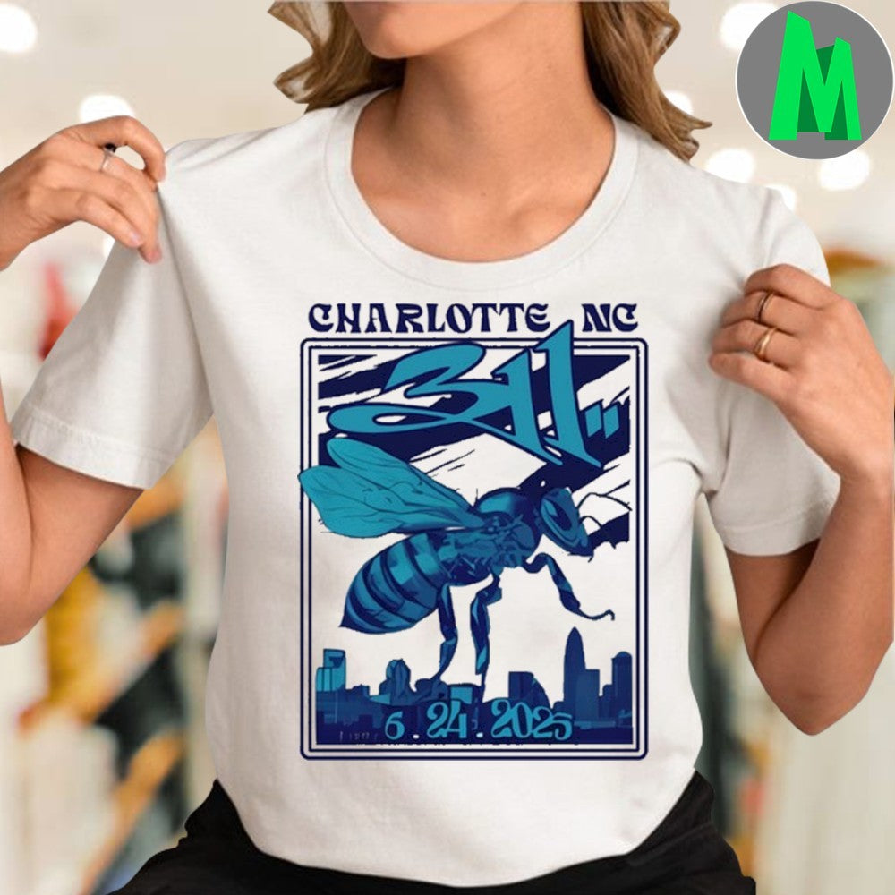 Design Tour 2025 311 Band Skyla Credit Union Amphitheatre Charlotte Shirt