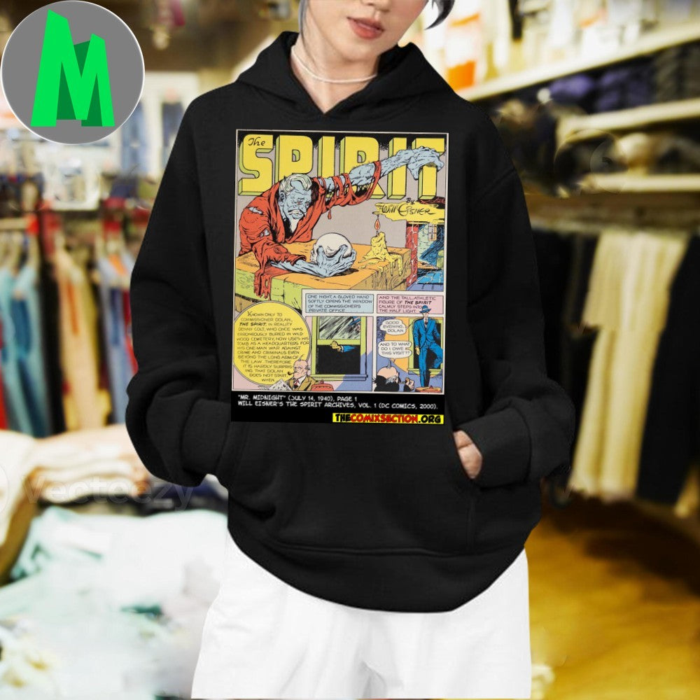 Design Will Eisner’s The Spirit Comic Book Cover Graphic T-Shirt