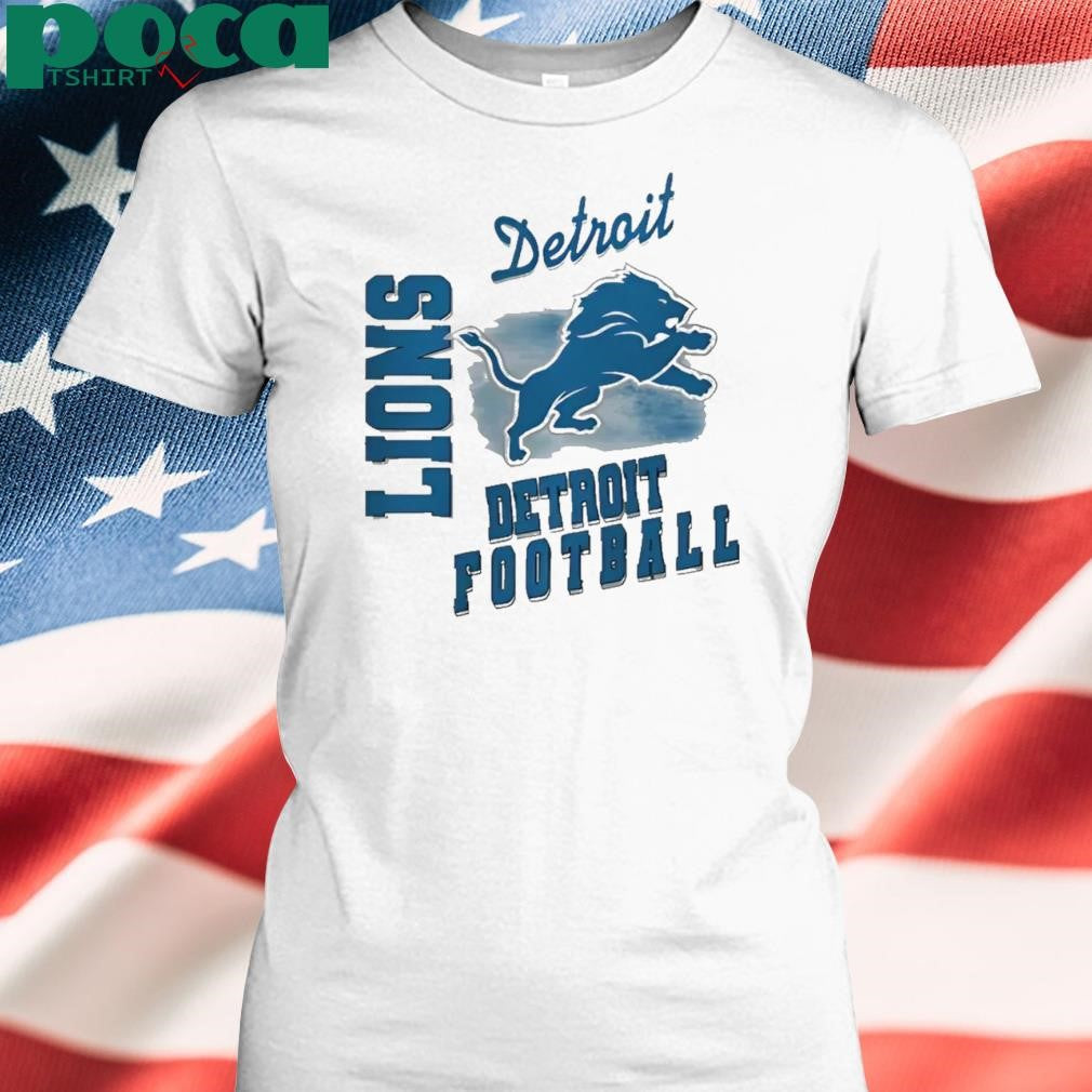 Detroit Lions Detroit Football Logo Shirt
