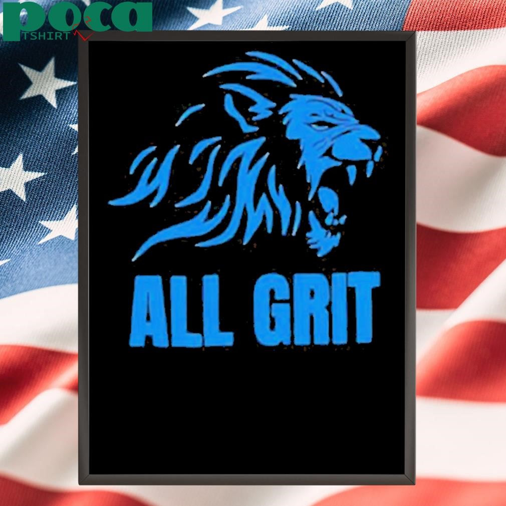 Detroit Lions Football All Grit Shirt