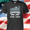 Detroit Lions NFC North Champions Back To Back 2024 Shirt