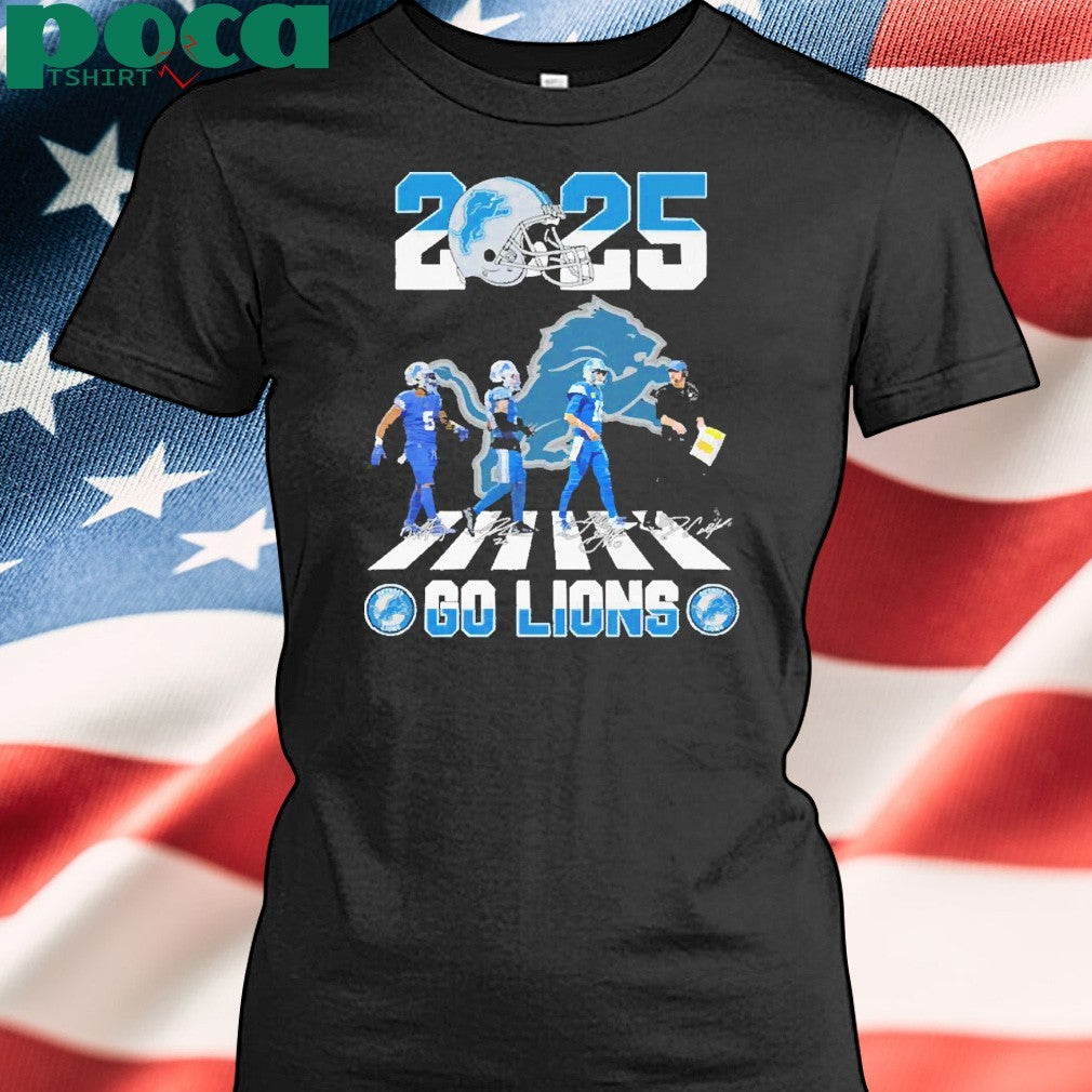 Detroit Lions One Pride Go Lions 2025 Shirt