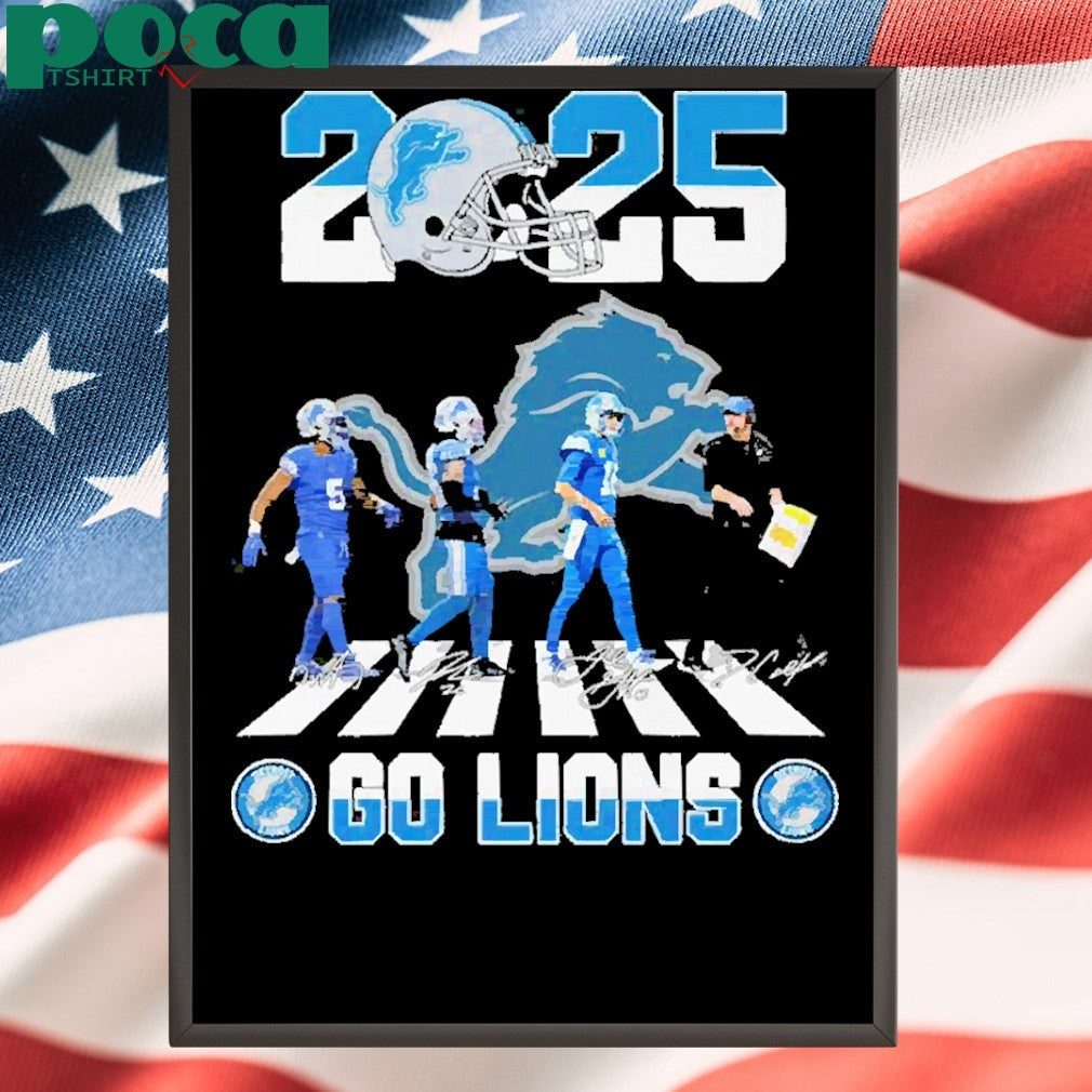 Detroit Lions One Pride Go Lions 2025 Shirt