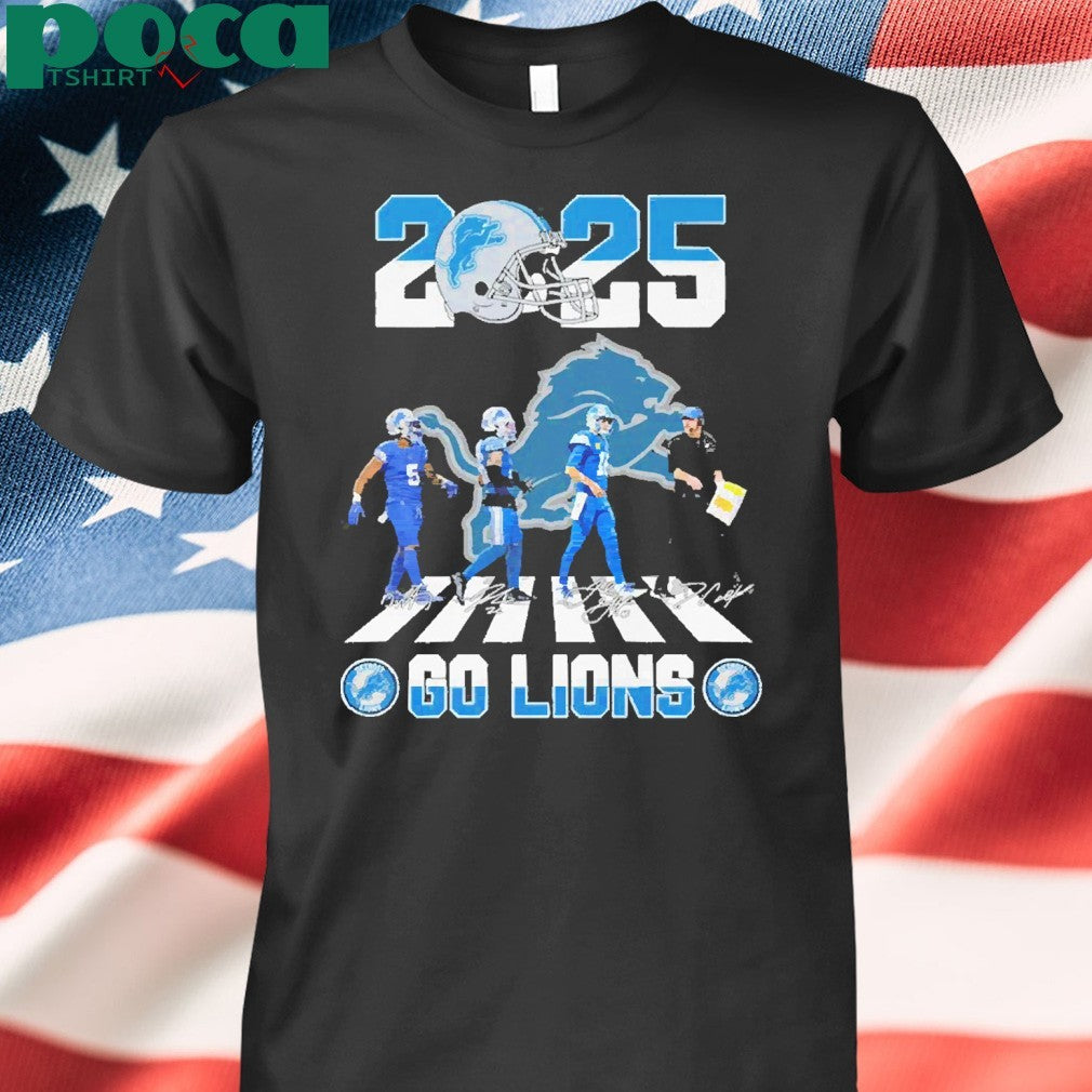 Detroit Lions One Pride Go Lions 2025 Shirt