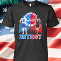 Detroit Lions and Pistons Jared Goff vs Cade Cunningham Signatures shirt