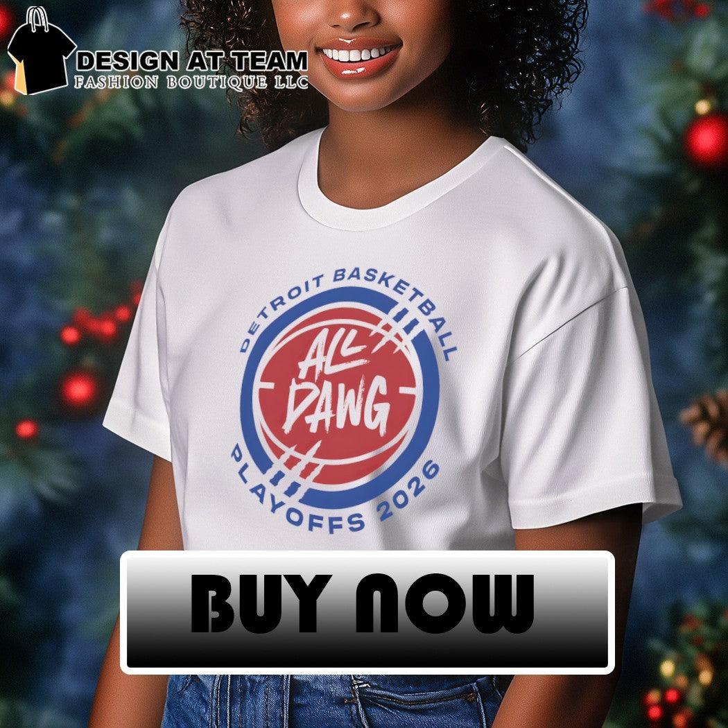 Detroit Pistons All Dawg Detroit Basketball Playoffs 2026 shirt
