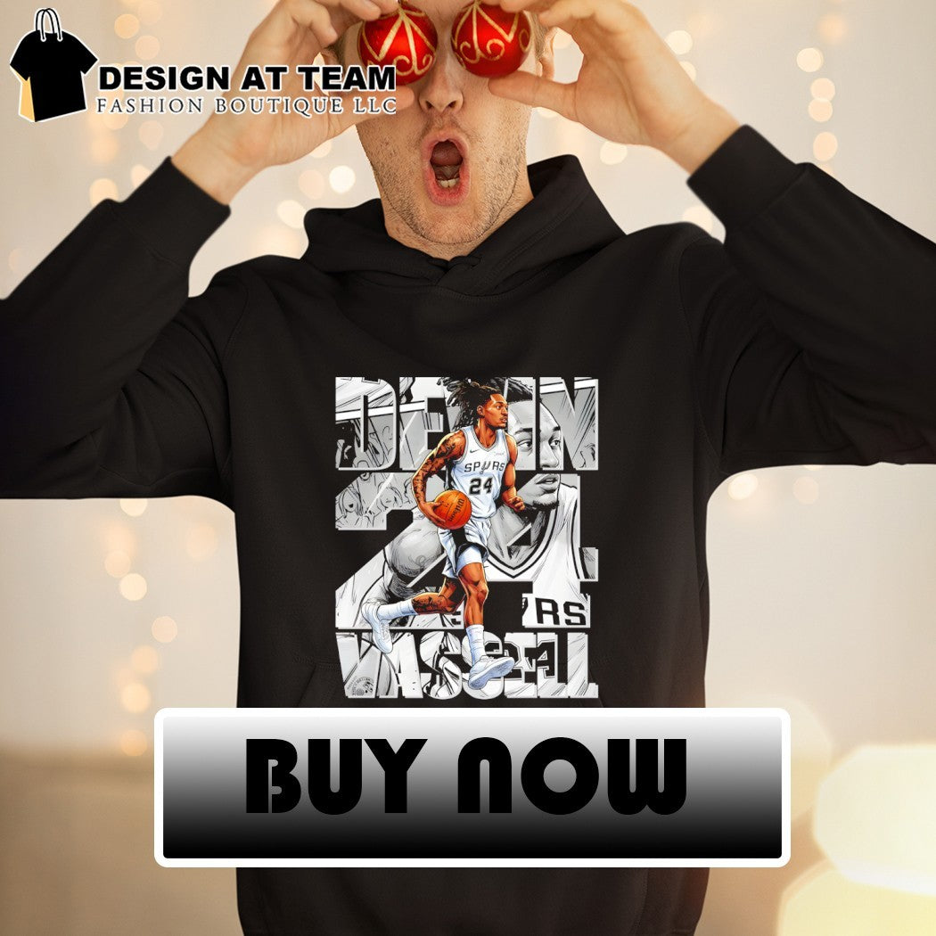 Devin Vassell #24 San Antonio Spurs Basketball Player NBA 2026 shirt
