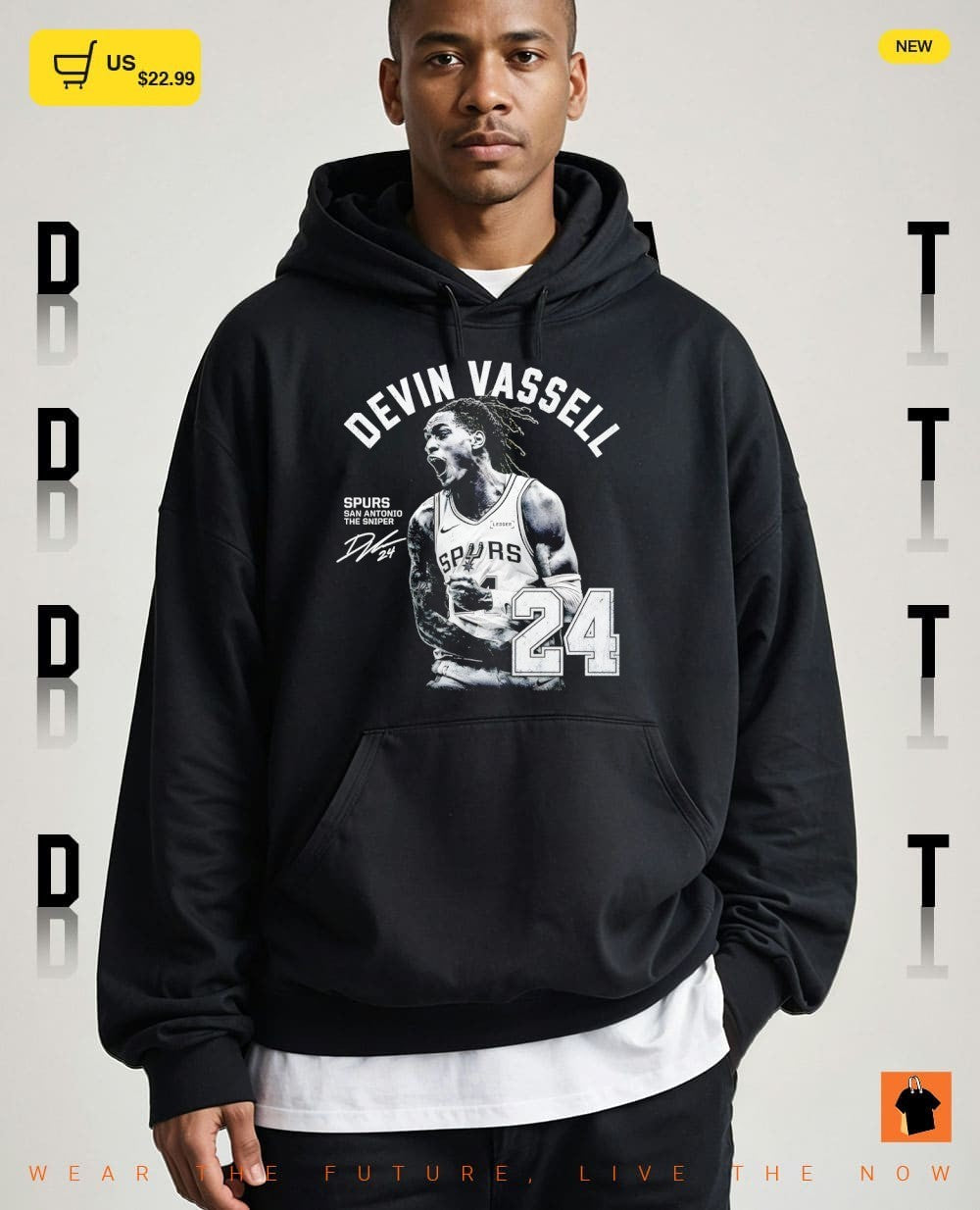 Devin Vassell basketball player San Antonio Spurs Basketball NBA signature vintage shirt