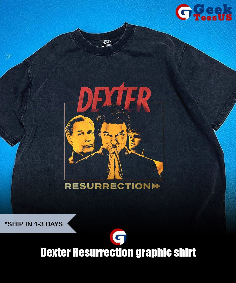 Dexter Resurrection graphic shirt
