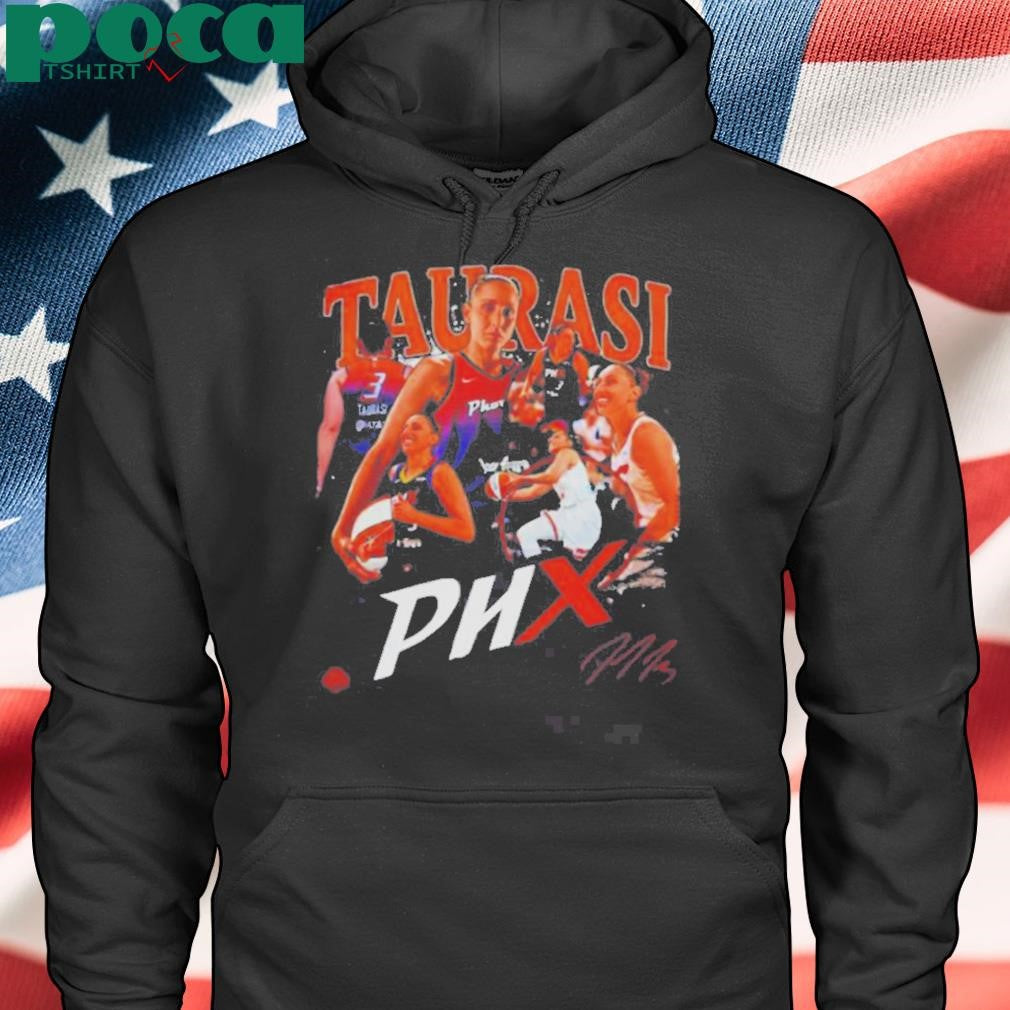 Diana Taurasi Picture Collage Phoenix Mercury Signature T-shirt