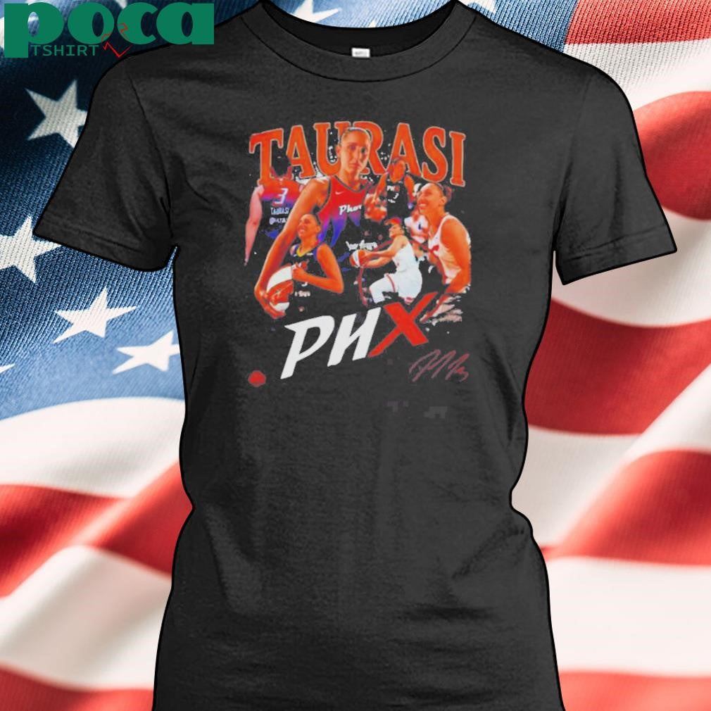 Diana Taurasi Picture Collage Phoenix Mercury Signature T-shirt