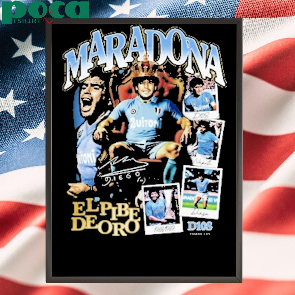 Diego Maradona Napoli Shirt
