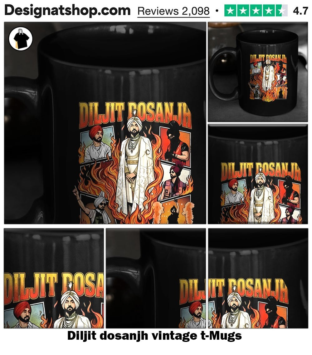 Diljit dosanjh vintage t-shirt