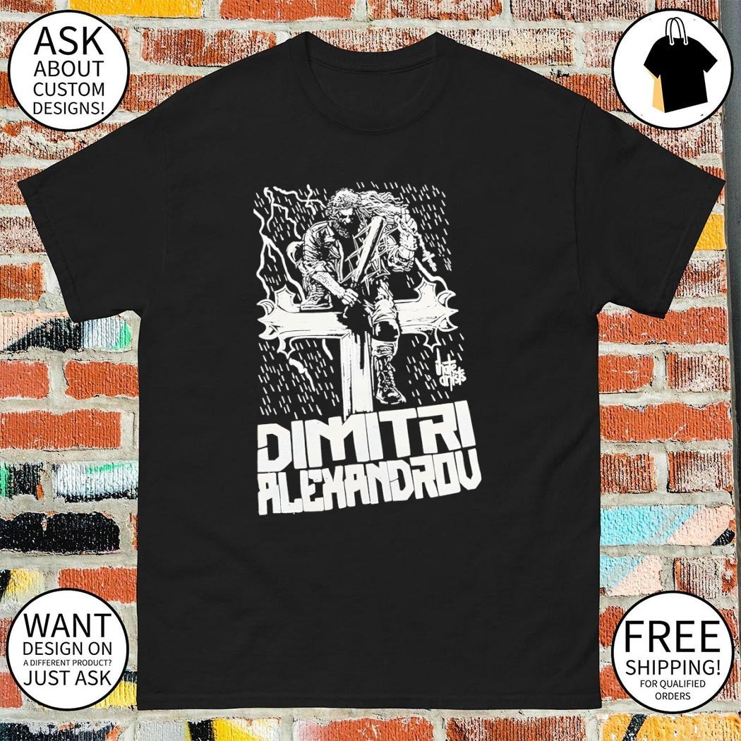 Dimitri Pray for Death shirt