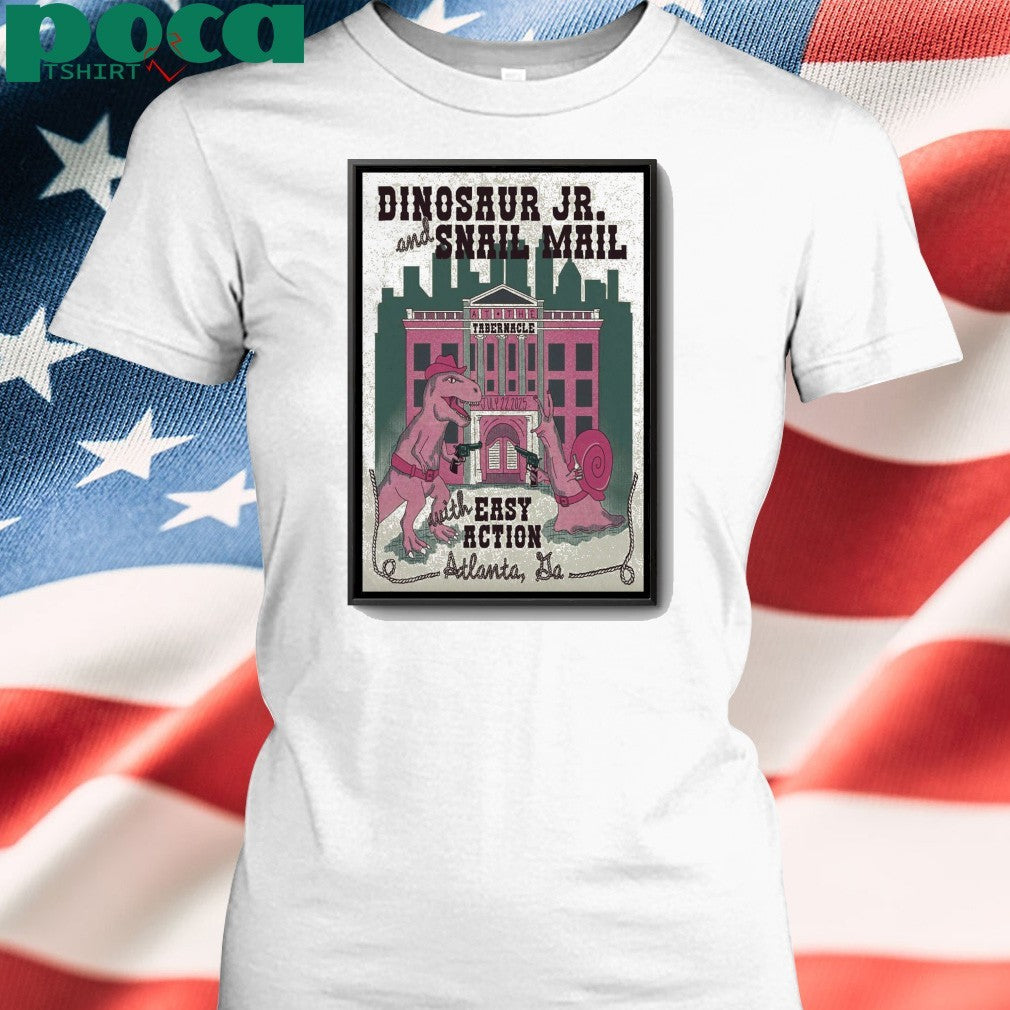 Dinosaur JR. And Snail Mail Tabernacle In Atlanta GA Jul 22 2025 Poster shirt