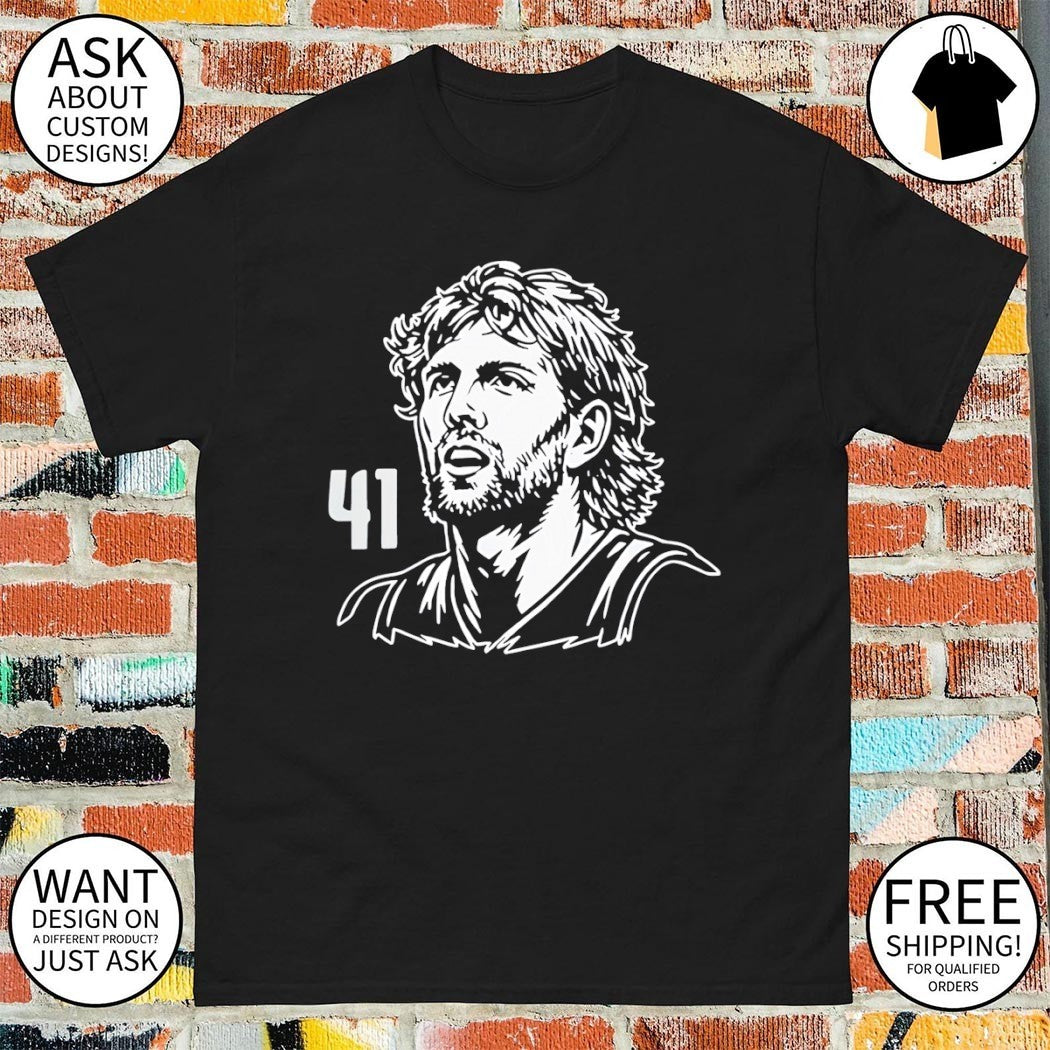 Dirk Nowitzki 41 Dallas Mavericks Basketball NBA 2026 shirt
