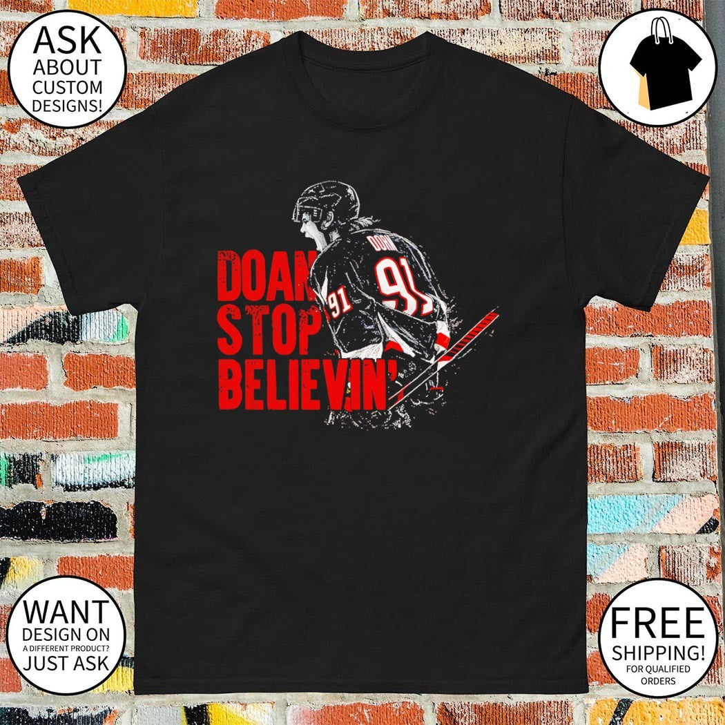 Doan Stop Believin’ Josh Doan Buffalo Sabres NHL Hockey 2026 shirt